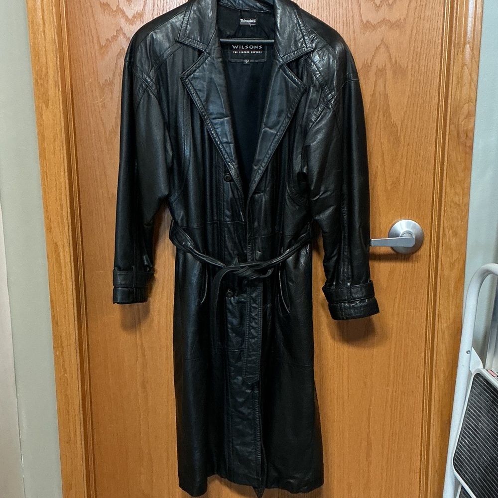 Wilson Black Leather Jacket